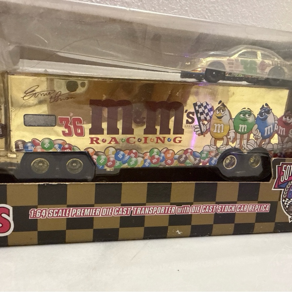 Gold plated Likited edition Nascar Racing Champions M&M's Gold Truck - Picture 2 of 8